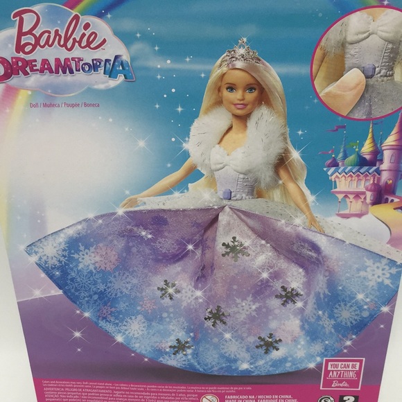 Barbie Dreamtopia Fashion Reveal Princess Doll Blonde with Pink Hairstre… - Picture 8 of 12